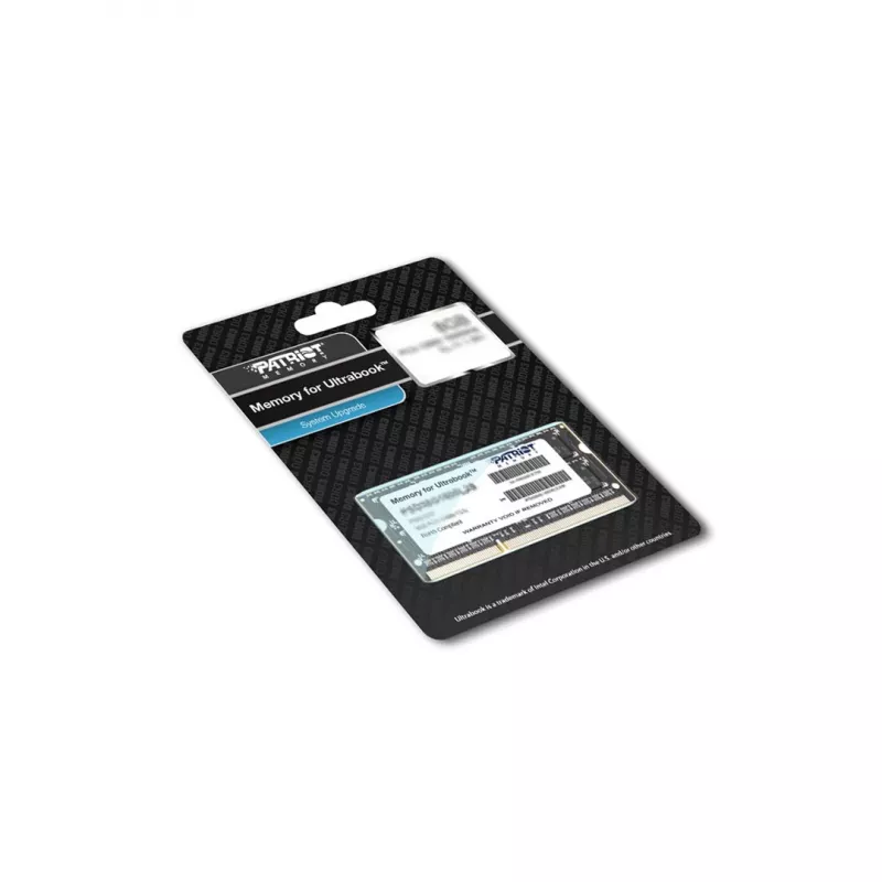 Patriot Signature Ultrabook PSD38G1600L2S memoria RAM DDR3 SO-DIMM de 8 GB, 1600 MHz (PC3-12800), CL11