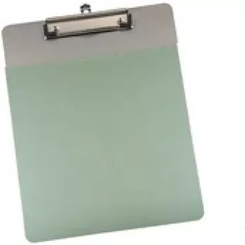Portapapeles WEDO 57 8155 aluminio A4 verde