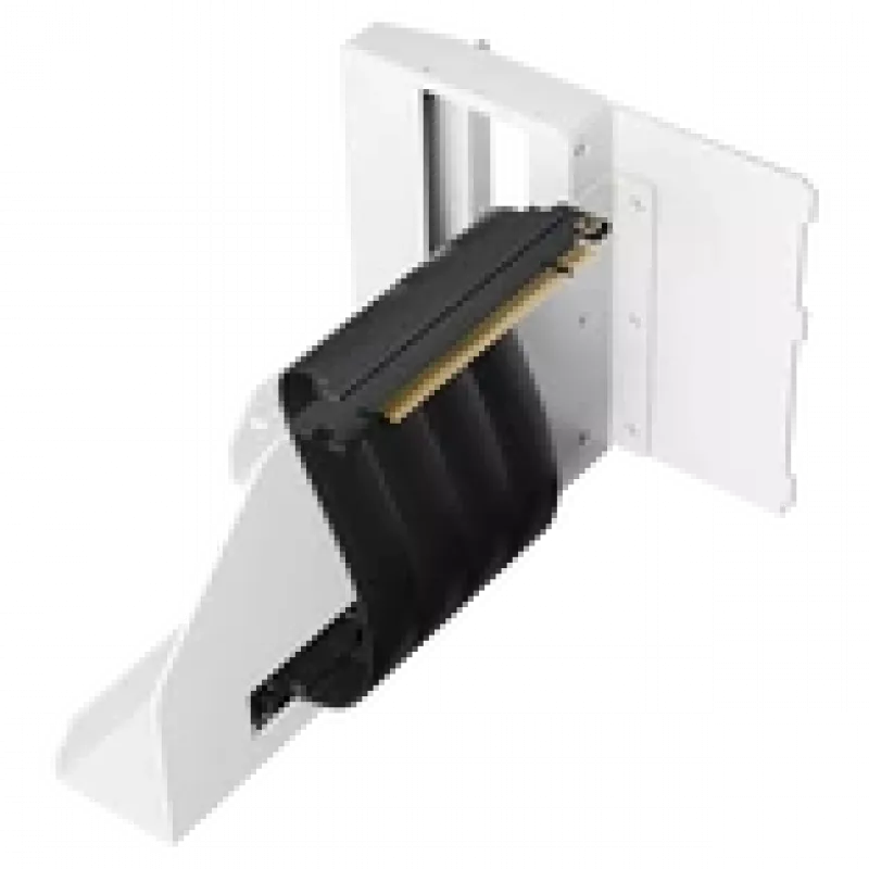 APNX Kit de montaje vertical de GPU GAZU-1045 Blanco — soporte vertical de GPU para cajas de PC, acabado blanco