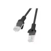 Lanberg PCU6-10CC-0500-BK cable de conexión Cat6 U/UTP, RJ-45 a RJ-45, 5 m, conductores CCA, 250 MHz, negro