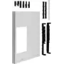 Hager UE42B8N - blanco - 500 mm - 125 mm - 600 mm (UE42B8N)