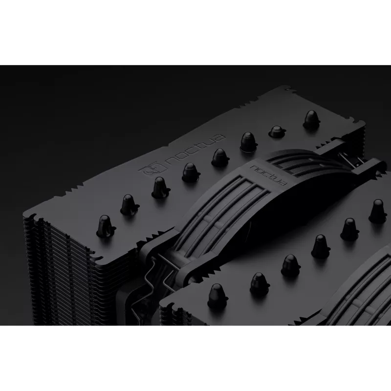 Noctua NF-A14x25r G2 PWM chromax.negro ventilador de 140 mm