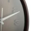 Reloj de pared NeXtime 5192gs Wood Wood Small, 22x20 cm, pared, madera, gris