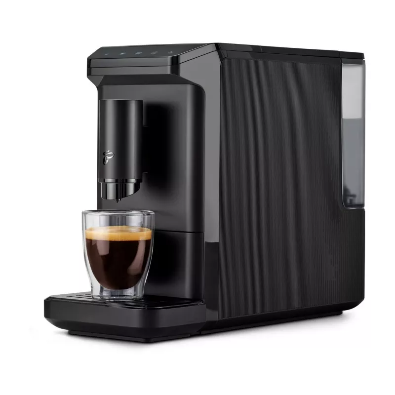 Cafetera de espresso Tchibo Esperto Mini negra – cafetera de espresso compacta para casa