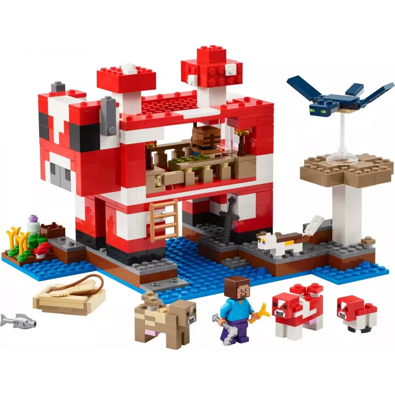 LEGO MINECRAFT 21270 La casa Mooshroom