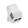 Set de montaje DeLOCK 86414 Blanco