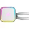 Sistema de refrigeración líquida para procesador CORSAIR iCUE H100i RGB ELITE pack de 1 Blanco 120 mm