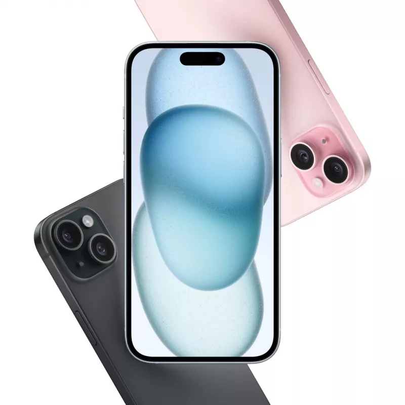 Apple iPhone 15 15,5 cm (6.1) Dual SIM iOS 17 5G USB Type-C 256 GB Azul