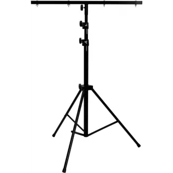 Trípode de iluminación EUROLITE STV-50 acero 59007008 – soporte de estudio/de apoyo ajustable en altura