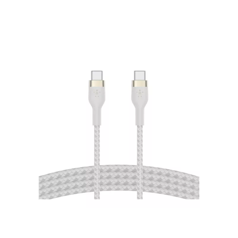 Cable USB Belkin BOOST↑CHARGE PRO Flex 2m USB C blanco