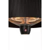 Calefactor infrarrojo SUNRED ARTIX C-HB, 1500 W, negro, IP24 para exterior