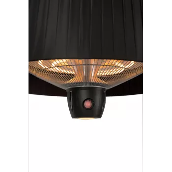 Calefactor infrarrojo SUNRED ARTIX C-HB, 1500 W, negro, IP24 para exterior