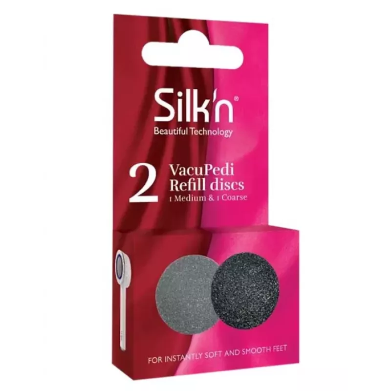 Silkn VacuPedi accesorio de repuesto medio y grueso (VPR2PEUMR001)