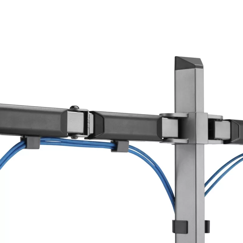 Soporte de montaje para dos monitores Deluxe Ergo Office, 17-32, máx. 9 kg, ER-449