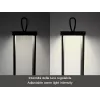 Linterna recargable Beper P207ILI100 — negra, iluminación LED portátil