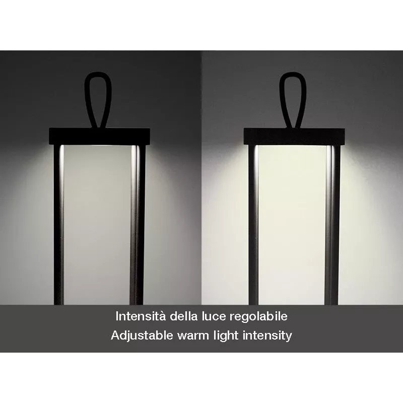 Linterna recargable Beper P207ILI100 — negra, iluminación LED portátil