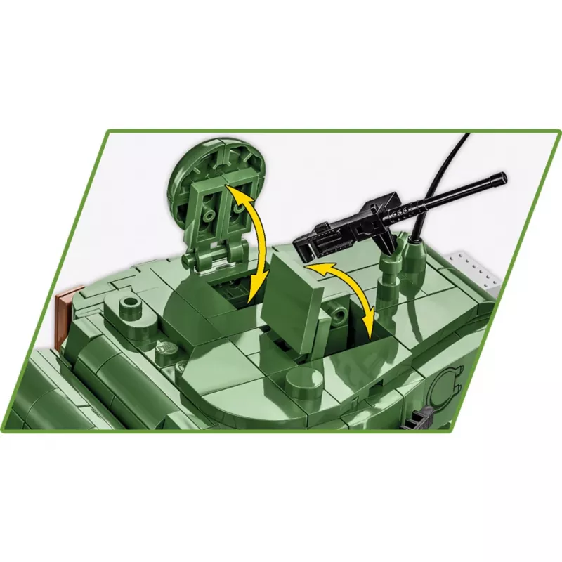 Set de construcción COBI M26 Pershing T26E3 904 piezas plástico para niños a partir de 3 años