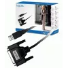LogiLink UA0054A Cable paralelo negro 1,8 m