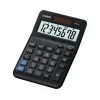 Casio MS-8F calculadora de sobremesa básica, de 8 dígitos, a pilas/solar, negra