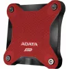 SSD externo ADATA SD620 1 TB, portátil USB 3.2 Gen 2 (Micro-USB B), velocidad de lectura 520 MB/s, velocidad de escritura 460 MB/s, resistente a golpes, Rojo
