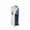 Botella de carbonatación BRITA 650 ml, acero inoxidable, negra, apta para lavavajillas