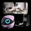 EnaBot Ebo Air 2 Plus robot móvil de vigilancia doméstica con cámara IA lila