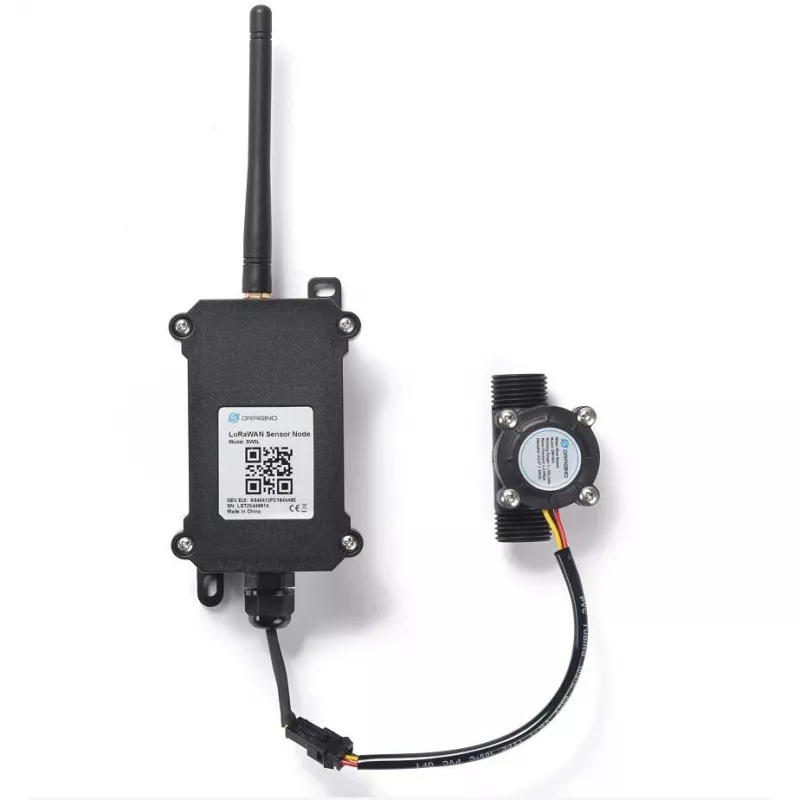 Contador de agua DRAGINO SW3L-EU868 G1/2 DN15 — LoRaWAN, conexión G1/2, DN15