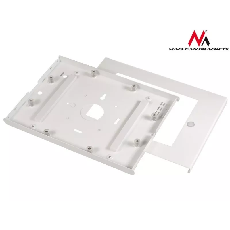 Maclean MC-676 Carcasa de seguridad para iPad 2/3/4/Air/Air2 con protección antirrobo y asa publicitaria