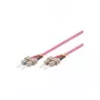 Cable InfiniBand/fibra óptica Microconnect FIB222001-4 1 m SC violeta