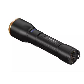 Linterna Duracell DF1500R en caja de regalo negra