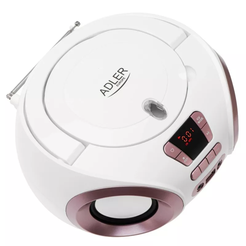 ADLER AD 1181wc - Reproductor de CD/MP3 (Boombox)