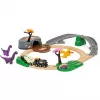Brio World set de aventura de dinosaurios, vía