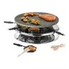 Unold 48726 Raclette-Grill para 8 personas 1300 W Negro, Acero inoxidable