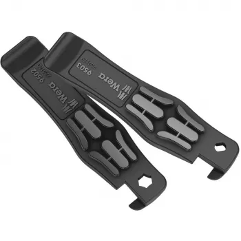 Wera Bicycle Set 13 set de desmontables de neumáticos, 2 uds., negro