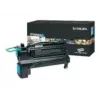 Lexmark X792X2CG - Tóner cian - para X792de, X792dte, X792dtfe, X792dtme, X792dtpe, X792dtse