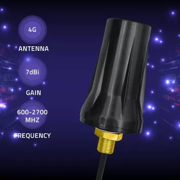 Antena dual 4G LTE omnidireccional 7dBi, exterior