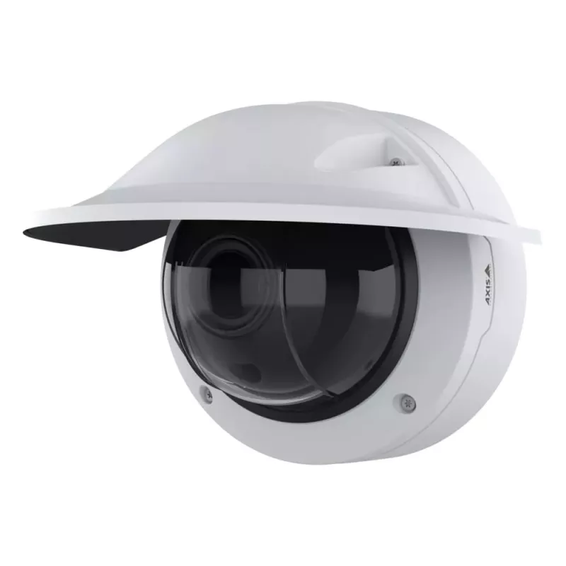 Cámara de vigilancia IP AXIS Q3546-LVE — domo, interior y exterior, 2688×1512, CMOS de 1/1,8 inch, 4,7–10 mm, zoom óptico 2,2x, giro 360°