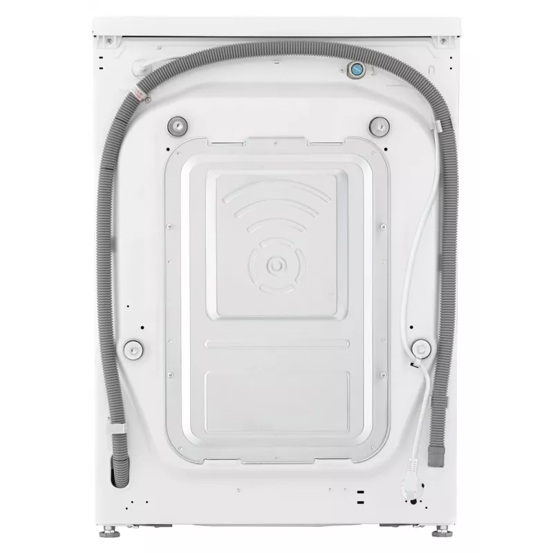 LG | Lavadora | F2WR508SWW | Clase de eficiencia energética A-10% | Carga frontal | Capacidad de lavado 8 kg | 1200 rpm | Profundidad 47,5 cm | Anchura 60 cm | Pantalla | LED | Función vapor
