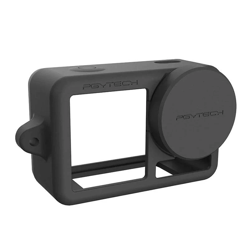 Funda para cámara PGYTECH OSMO ACTION 3 funda de silicona negra