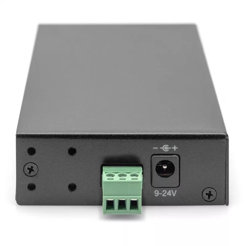 Hub USB DIGITUS 4 puertos 3.0->4xA3.0 industrial line negro