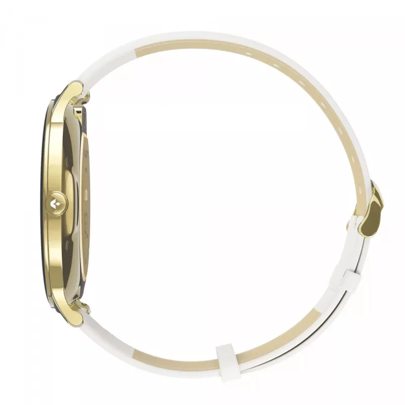 Smartwatch Garett Verona 2 Gold Mesh con Bluetooth y medidor de frecuencia cardíaca