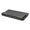 Router con cable MikroTik RB5009UPR+S+IN — 8x puertos RJ-45 PoE, 2,5GbE, ranura SFP+, RouterOS