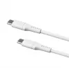 Cable fijo USB-C a USB-C FIXED FIXDLS-CC2-WH, 2 m, 60 W