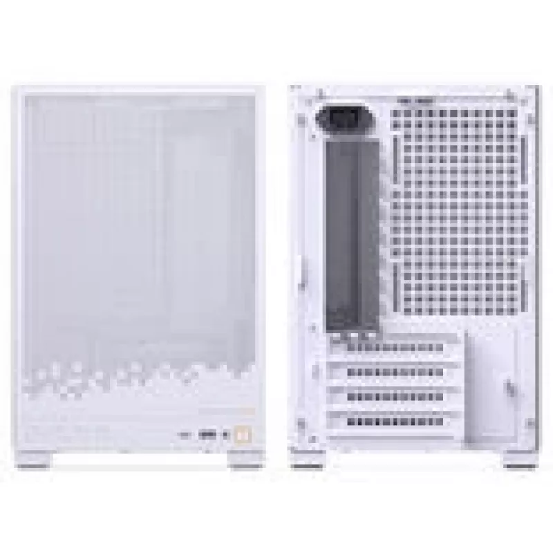 Carcasa de PC Jonsbo D32 STD Mesh Mini Case mATX – blanca
