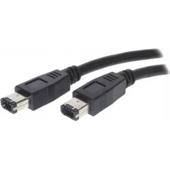 Cable FireWire ShiverPeaks 77205 – conector de 6 pines, para conexiones IEEE-1394 de alta velocidad