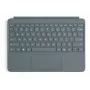 Teclado inalámbrico portátil Microsoft Surface EP2-32735 QWERTZ alemán Bluetooth azul para Surface Pro 12