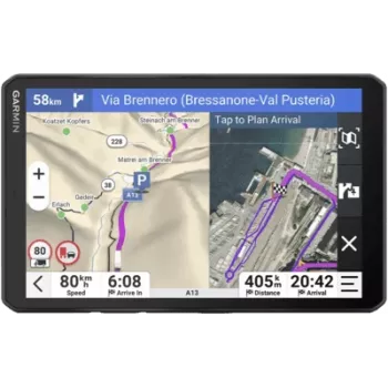 Navegador Garmin dēzl LGV820 20,3 cm Pantalla táctil TFT 32 GB Negro