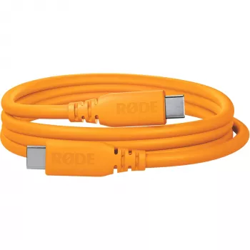 Cable USB-C a USB-C Rode SC27-O USB 3.2 Gen1, naranja (2 m, PD)