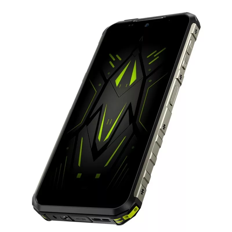 Smartphone robusto UleFone Armor 22 4G, 9 GB RAM, 128 GB almacenamiento, IP69K, Verde