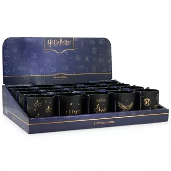 Expositor de mostrador de velas aromáticas Harry Potter negro 20×135g (5×4)